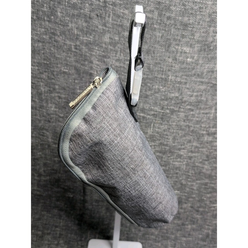 Coolbell Insulated Bottle Sleeve Gray Zippered Thermal Carrier Cover Travel